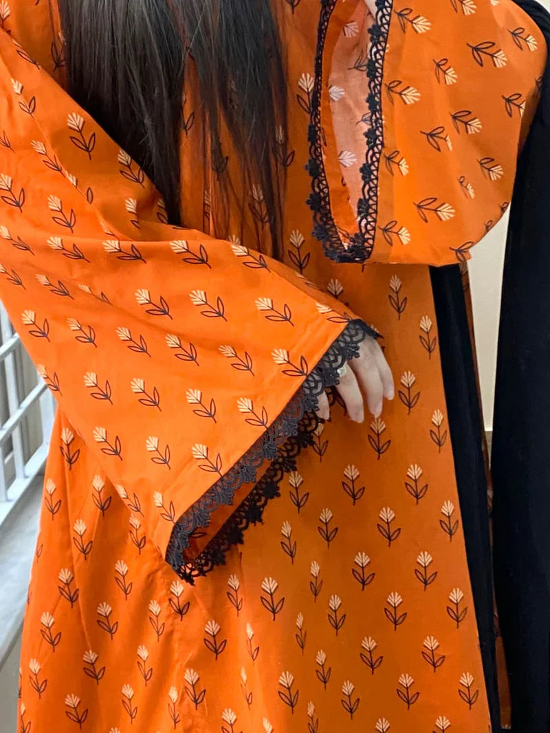 RP1147Khaadi - Summer 3PC Lawn Digital Print Dress