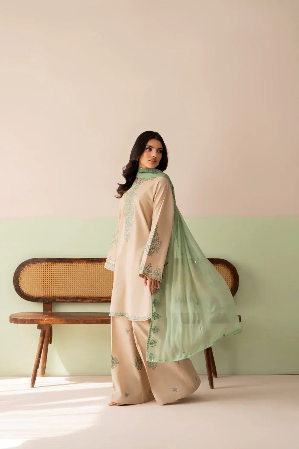 Rp1205 Limelight - Summer-3PC Lawn Embroidered Suit