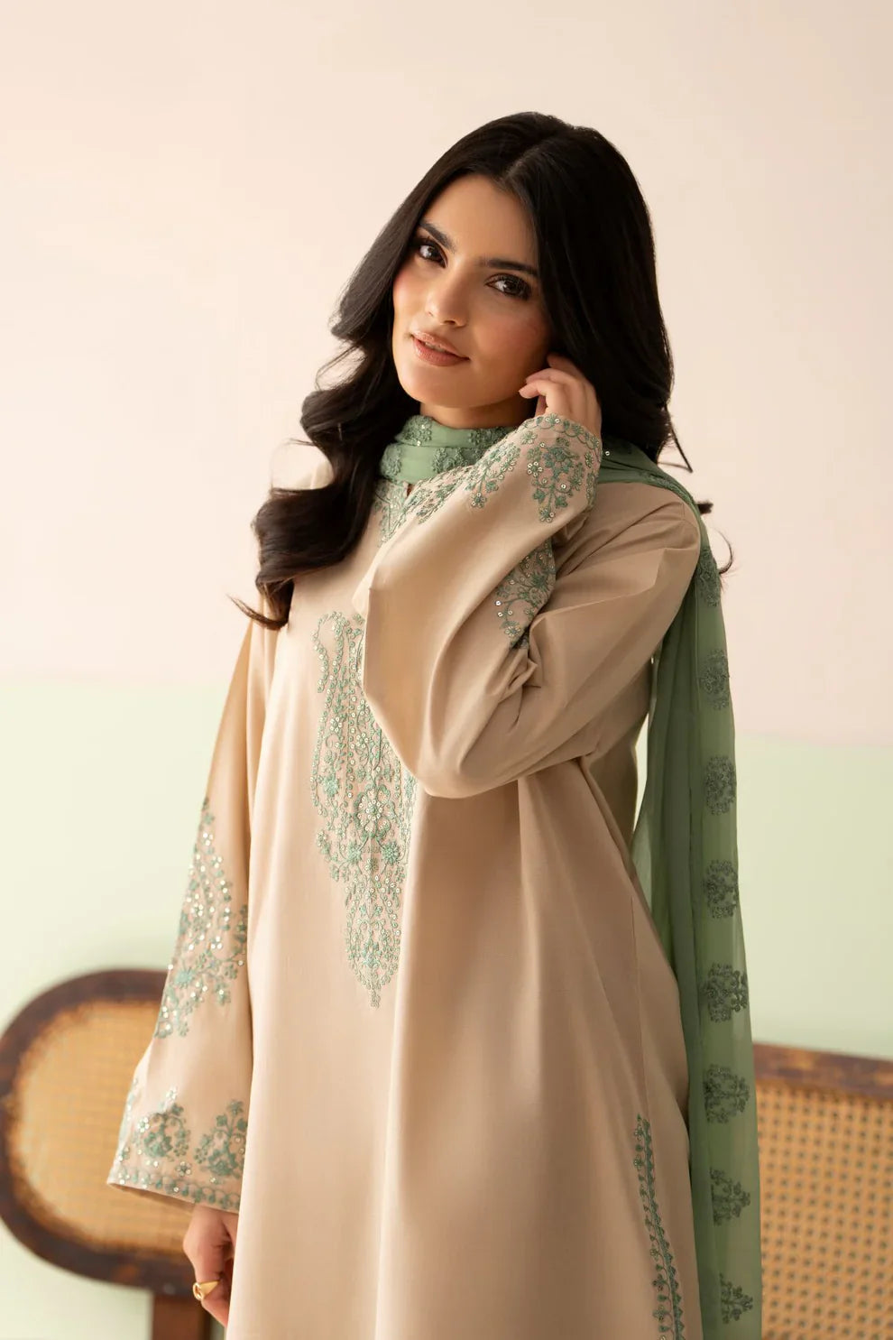 Rp1205 Limelight - Summer-3PC Lawn Embroidered Suit