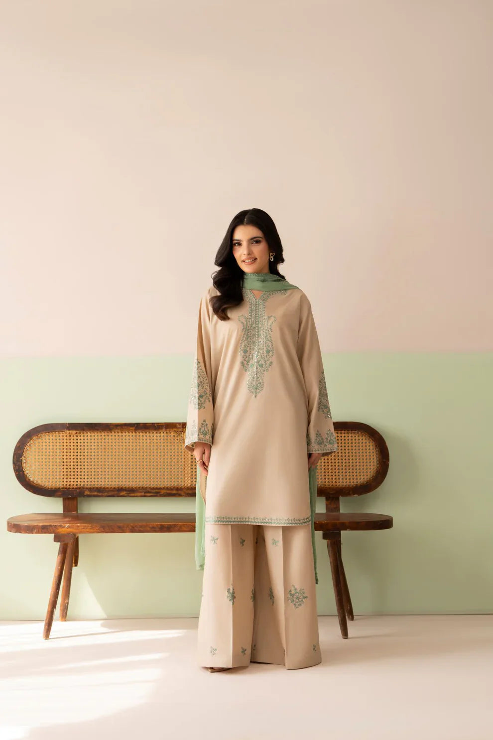Rp1205 Limelight - Summer-3PC Lawn Embroidered Suit