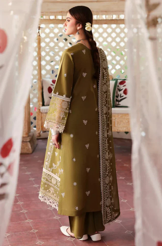 RP1110- MAHNUR - Summer 3PC Lawn Embroidered with Sequence Suit