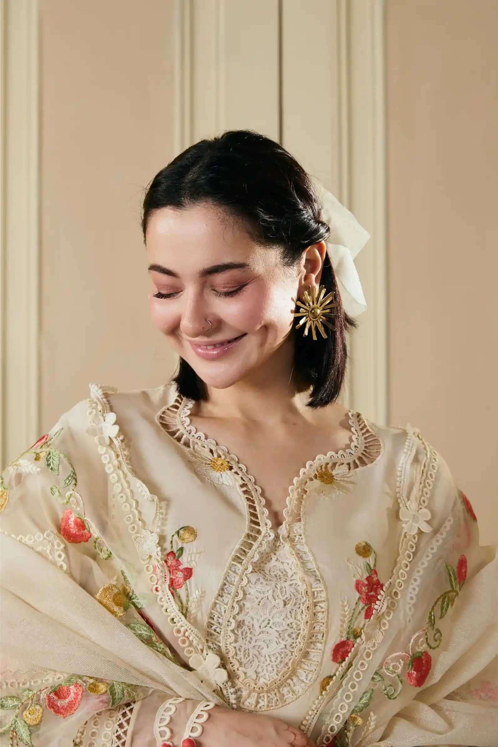 RP1235 Maryam Hussain - Summer 3PC Lawn Embroidered Suit