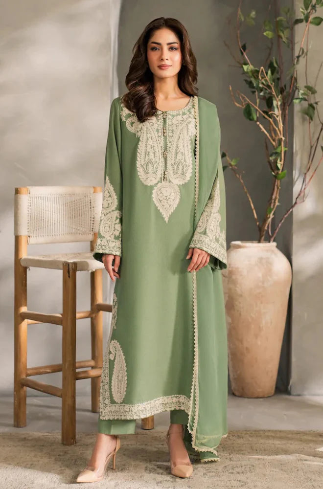 Rp1125- Mirana - Summer 3PC Lawn Embroidered Suit