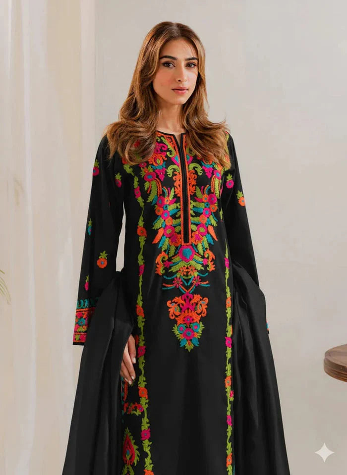 Rp1184 Mirana - Summer 3PC Lawn Embroidered Suit