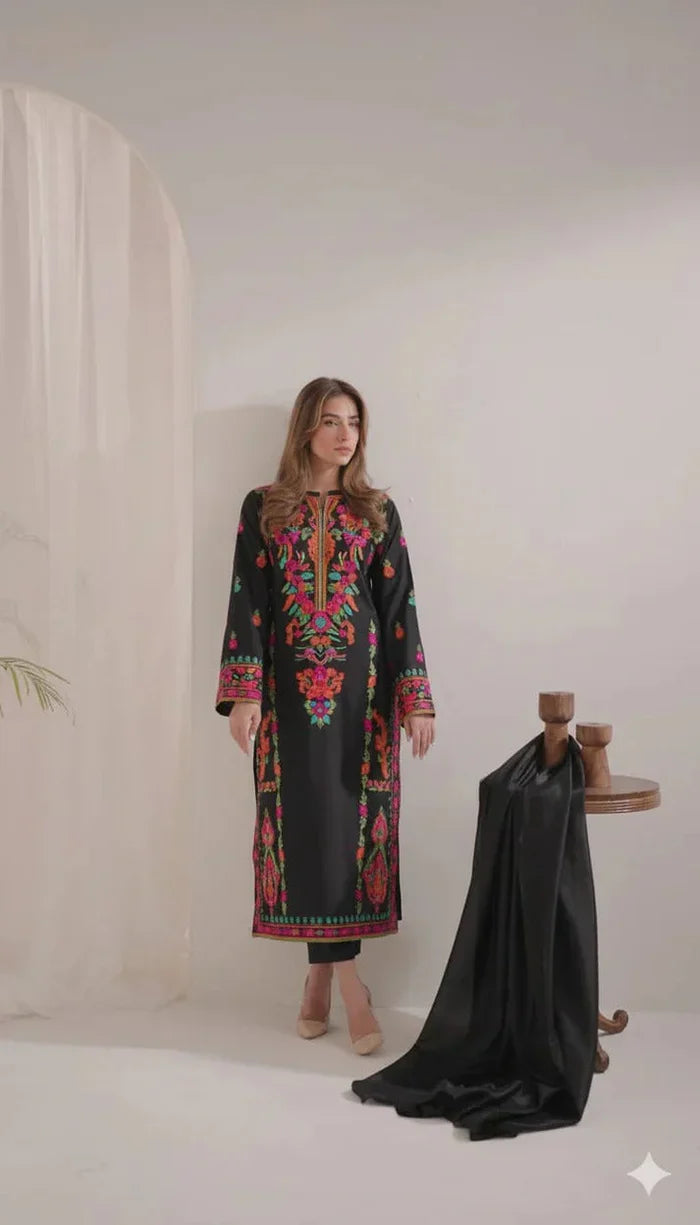 Rp1184 Mirana - Summer 3PC Lawn Embroidered Suit