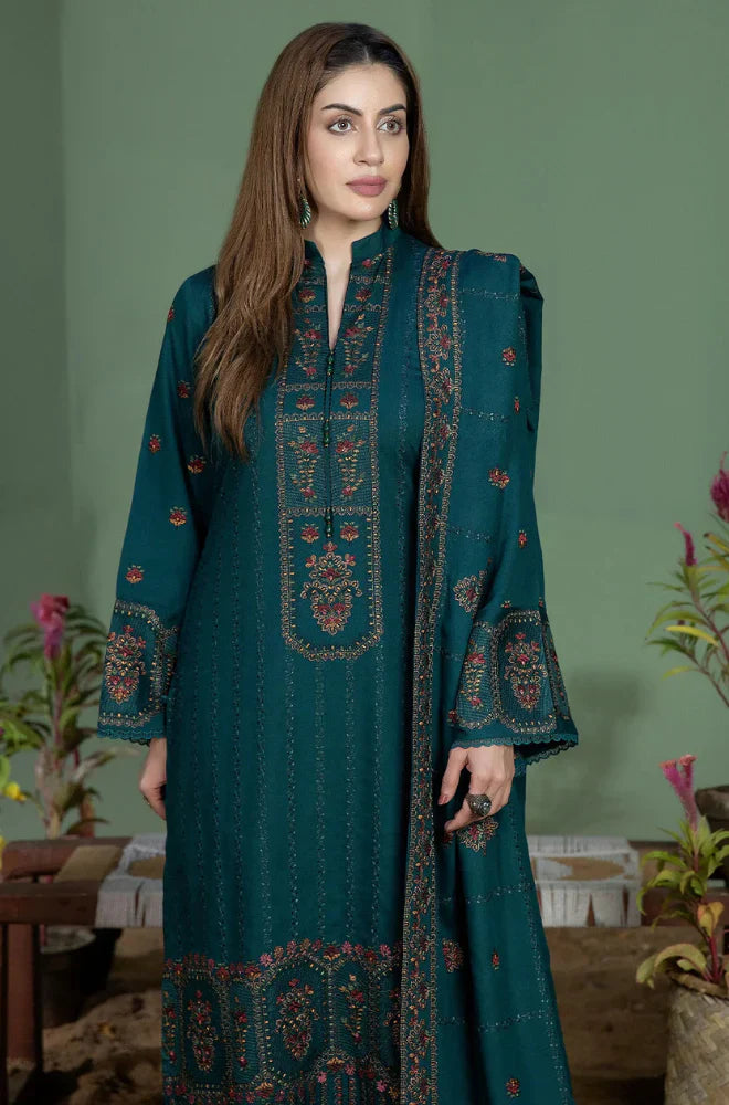 Rp1120 - Mohagni - Summer 3PC Lawn Embroidered Suit