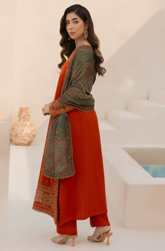 Rp3364-Mohagni - Winter 3PC Dhanak Embroidered Suit