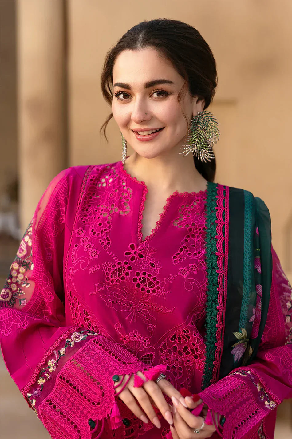 RP1179SOBIA NAZIR - Summer 3PC Lawn ChickenKari Embroidered Suit