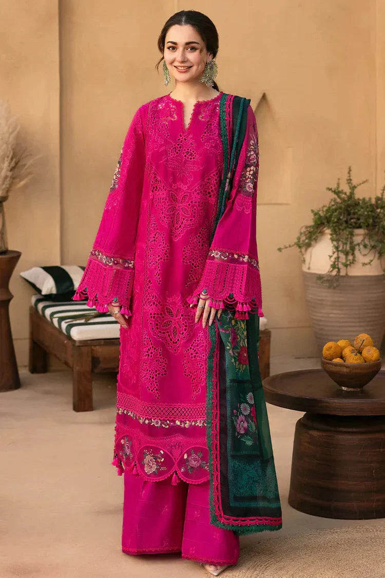 RP1179SOBIA NAZIR - Summer 3PC Lawn ChickenKari Embroidered Suit