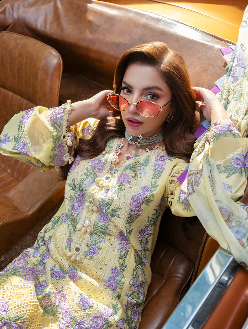 RP1160 SUMMER 3PC Lawn ChickenKari Embroidered Suit