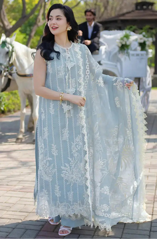 RP1200SUMMER 3PC Lawn ChickenKari Embroidered Suit