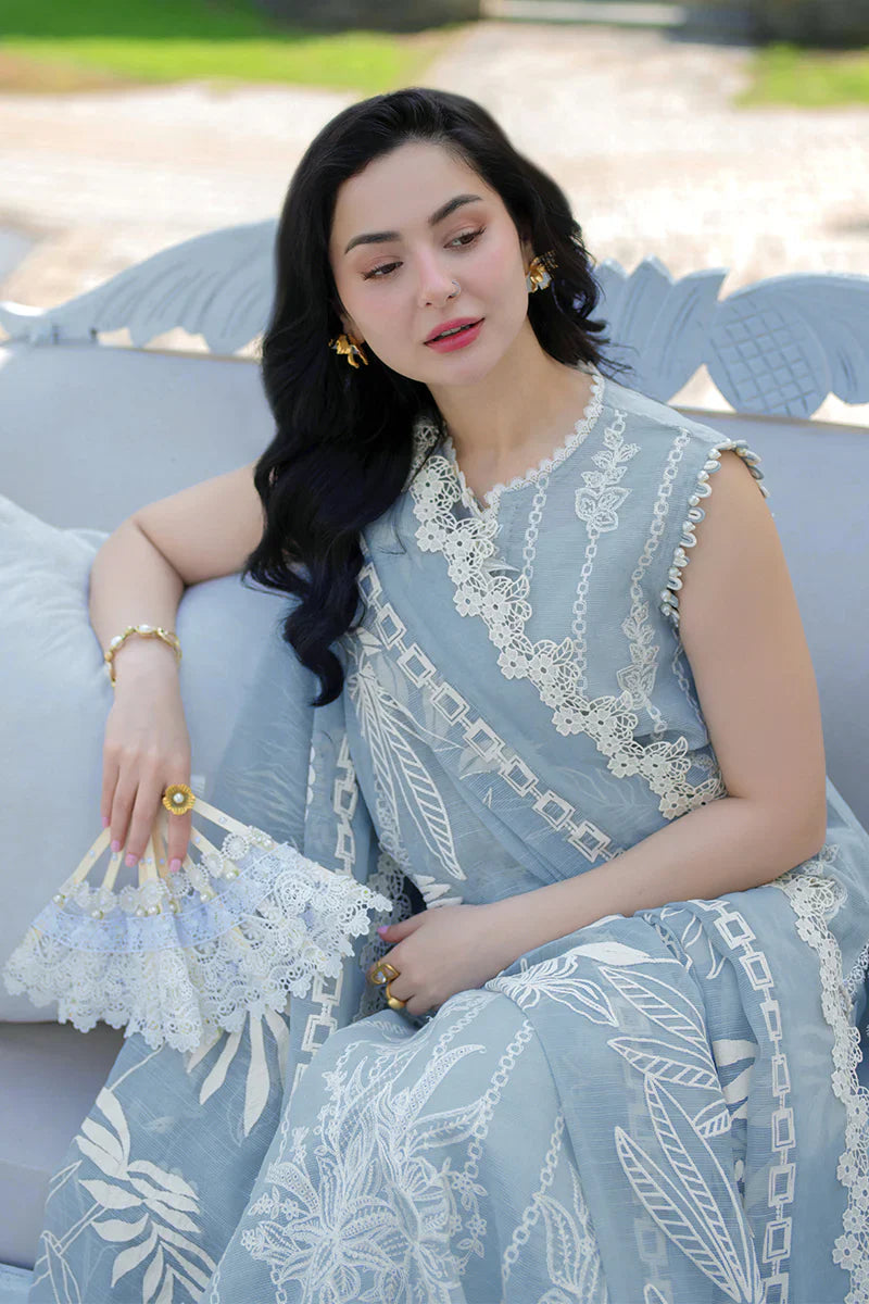 RP1200SUMMER 3PC Lawn ChickenKari Embroidered Suit