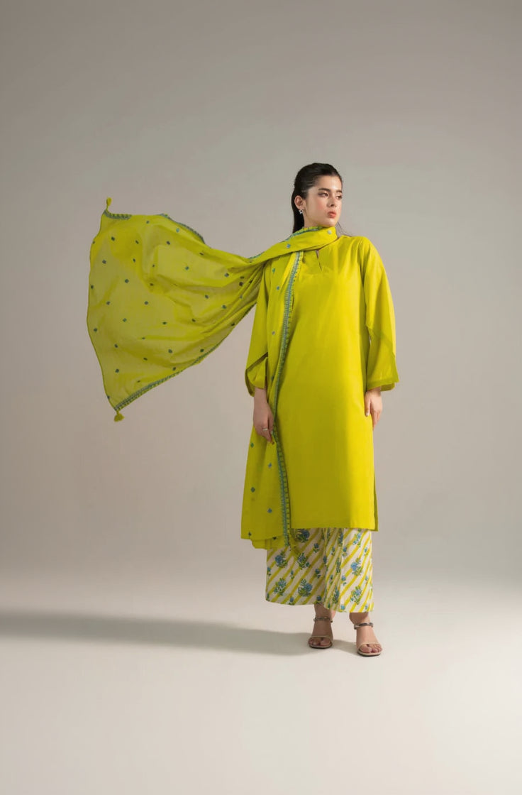 RP1241 Sapphire - Summer - 3PC Lawn Embroidered Suit