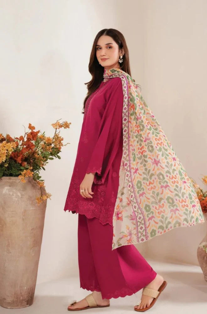 RP2022- Shanzay - 3PC Lawn Embroidered Suit