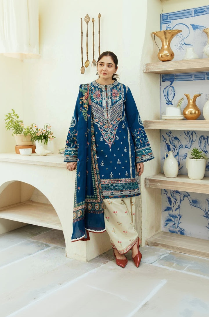 Rp1196Summer-3PC Lawn Embroidered Suit