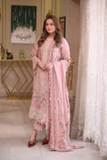 RP1172Summer 3PC Lawn Chikenkari Embroidered Shirt