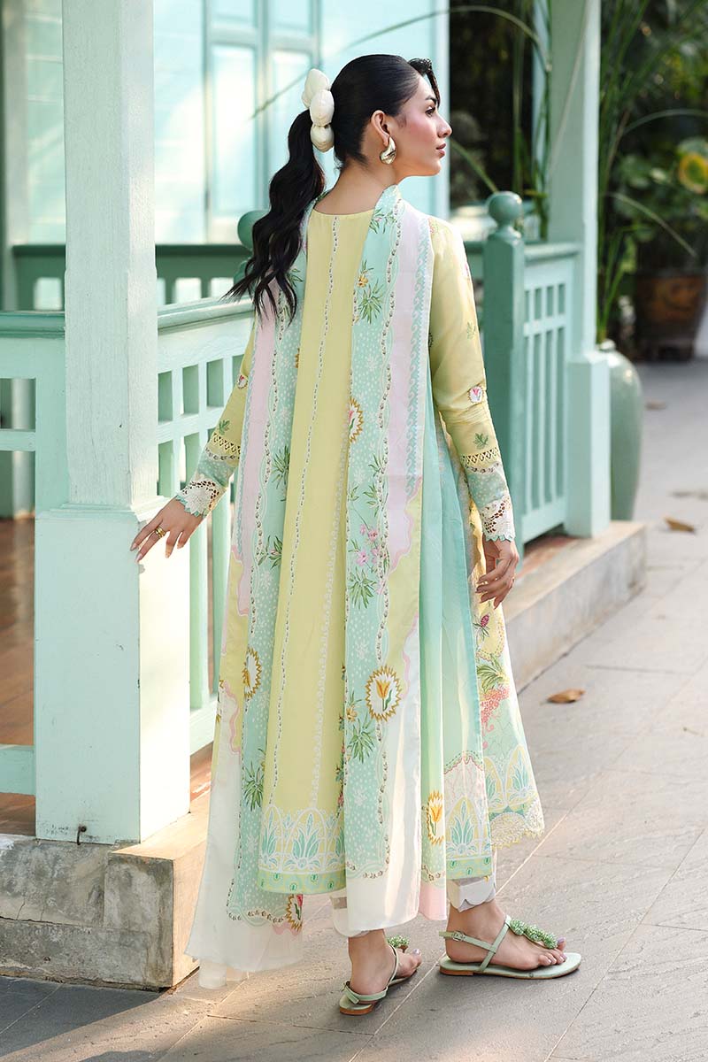 RP1162Summer 3PC Lawn Digital Print Dress