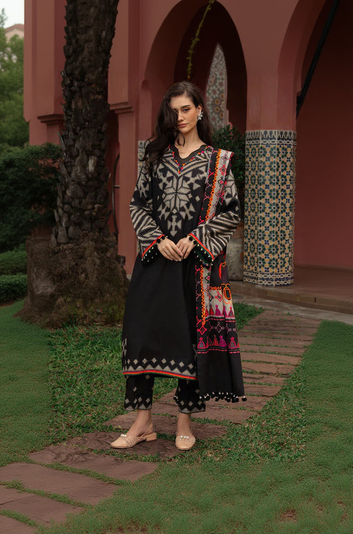 RP1165Summer 3PC Lawn Digital Print Dress