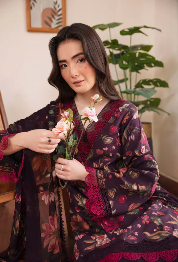 RP1170Summer 3PC Lawn Digital Print Dress