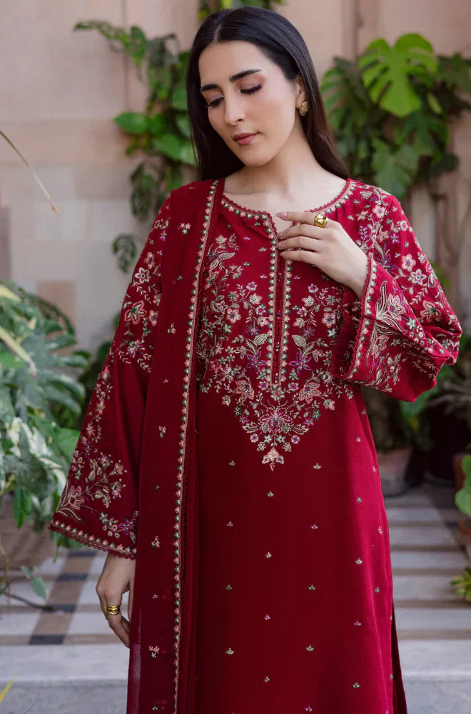 RP1202Summer 3PC Lawn Embroidered Suit