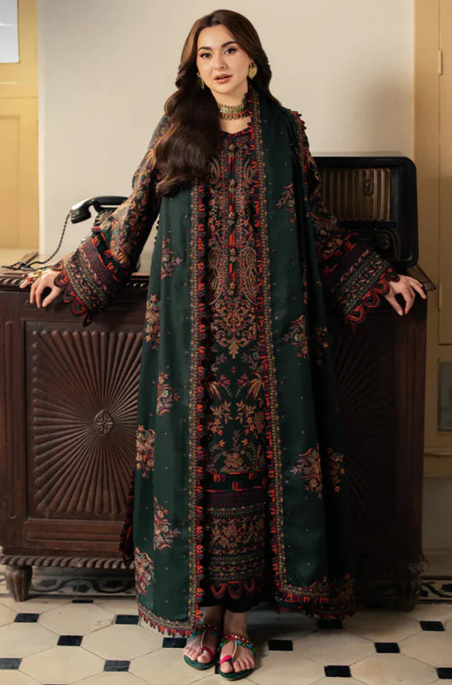 RP1203Summer 3PC Lawn Embroidered Suit