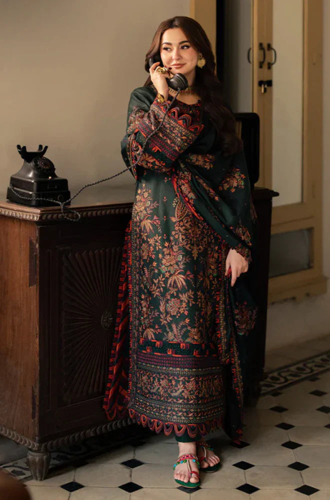 RP1203Summer 3PC Lawn Embroidered Suit