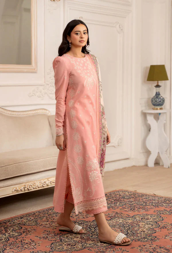 Rp1168 Summer3PC Lawn Embroidered Suit