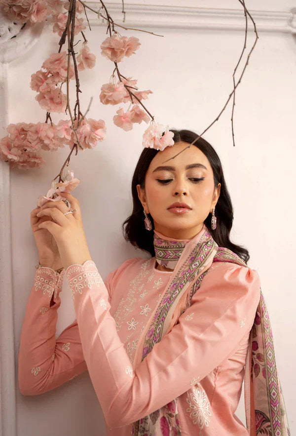 Rp1168 Summer3PC Lawn Embroidered Suit