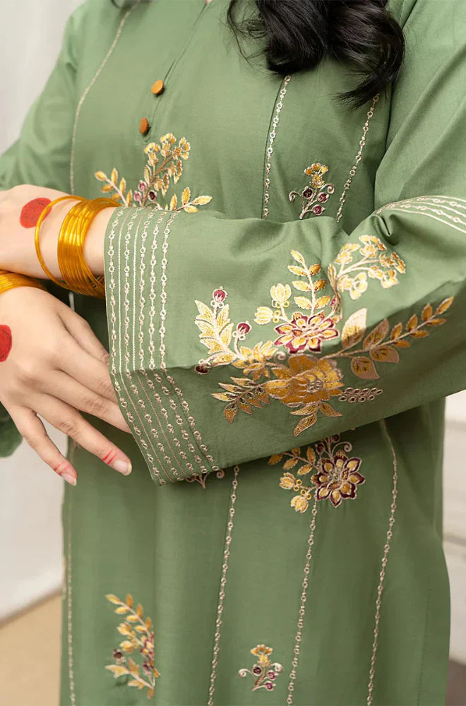 Rp3350- Urge - Winter 3PC Dhanak Embroidered Suit