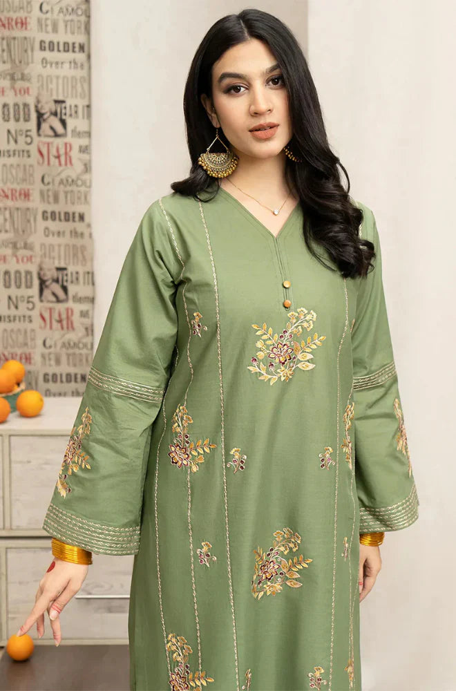 Rp3350- Urge - Winter 3PC Dhanak Embroidered Suit
