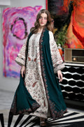 Rp1273 ZAIB - Winter 3PC Dhanak Embroidered Suit