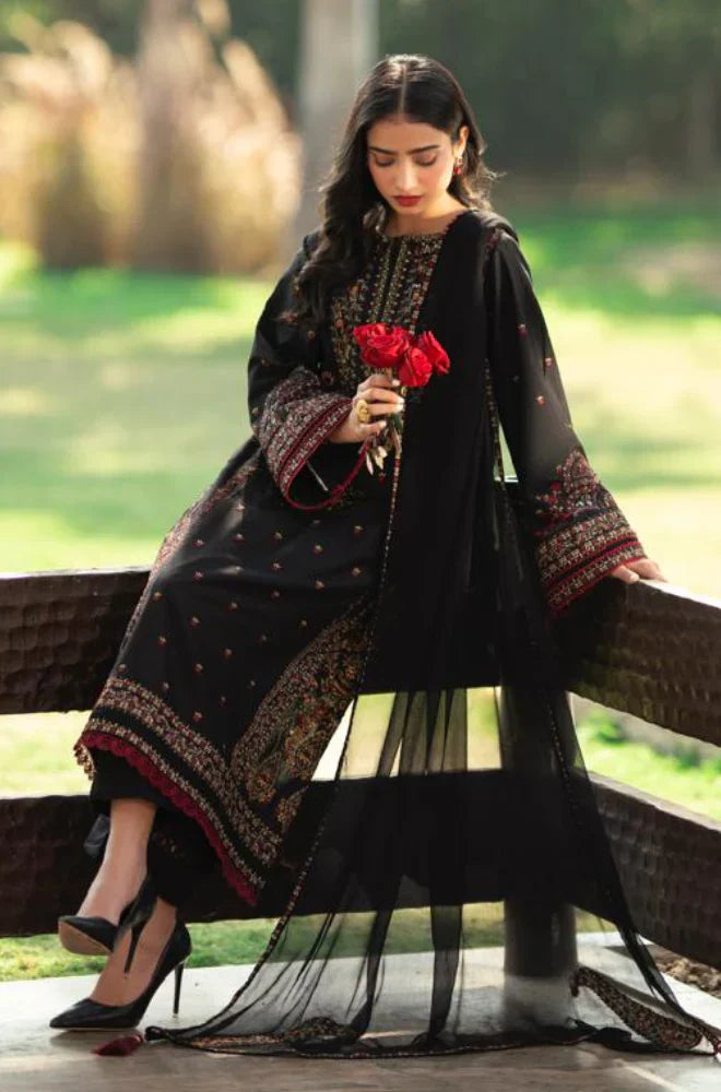 RP1102-Zara Shahjahan - Summer 3PC Lawn Embroidered Suit