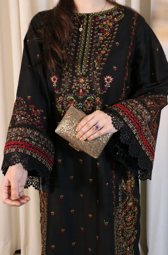 RP1102-Zara Shahjahan - Summer 3PC Lawn Embroidered Suit